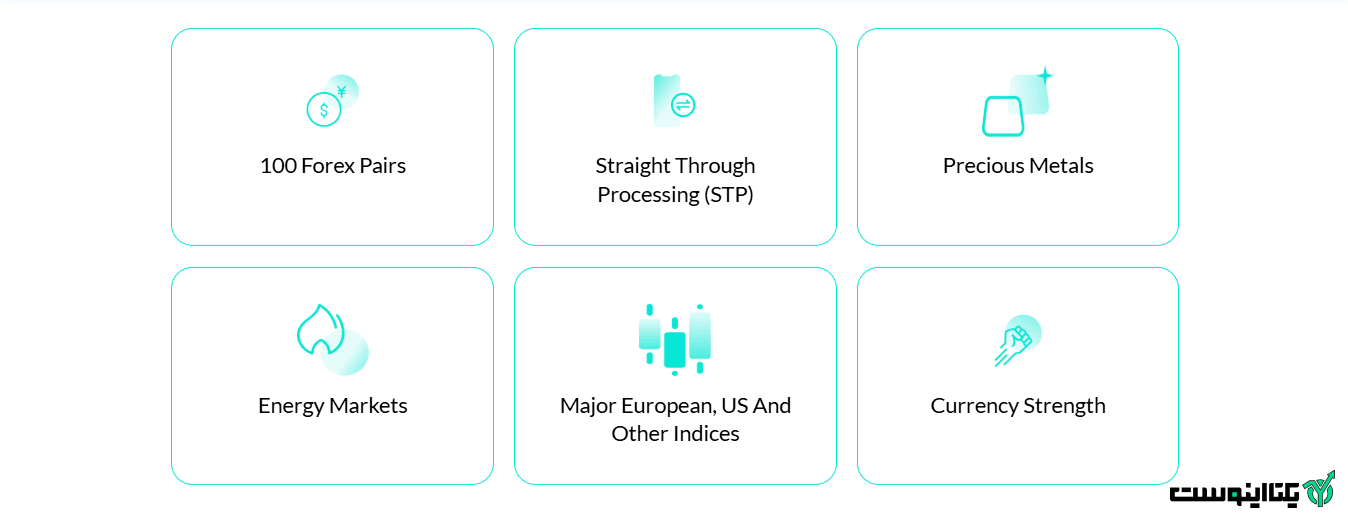 ابزارهای معاملاتی بروکر سی پی تی