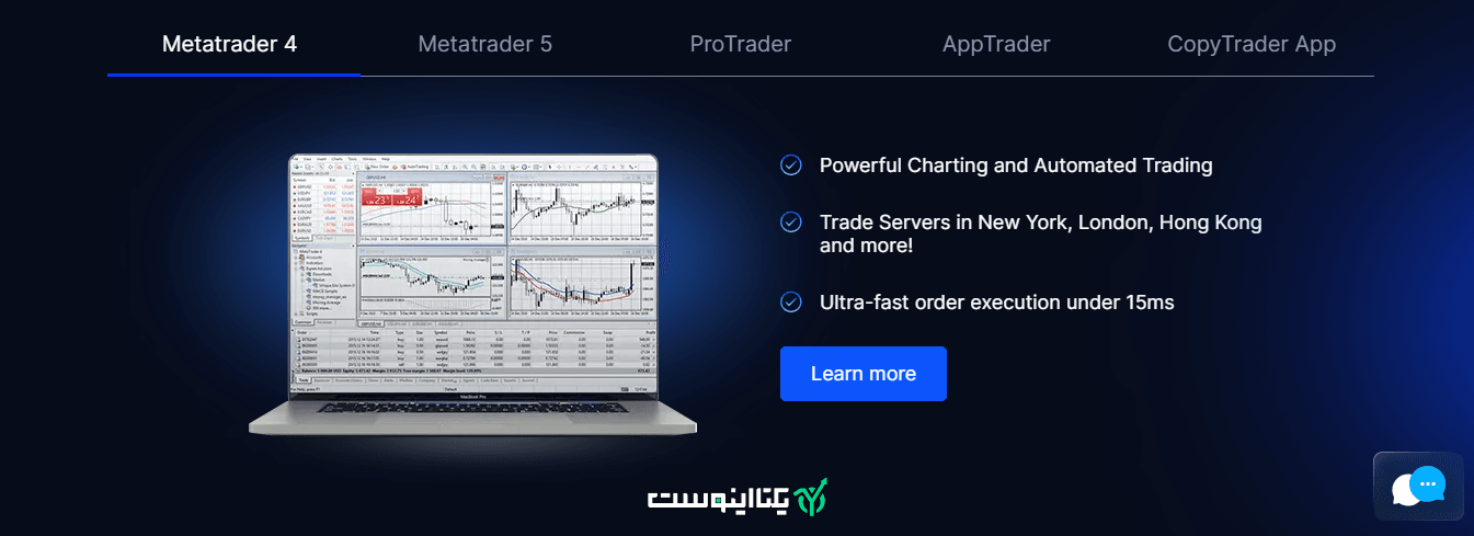 پلتفرم های معاملاتی بروکر مونتا